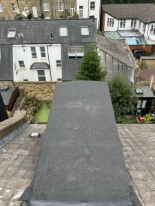 Dormer flat roof installation on a rear extension in Wandsworth, SW18